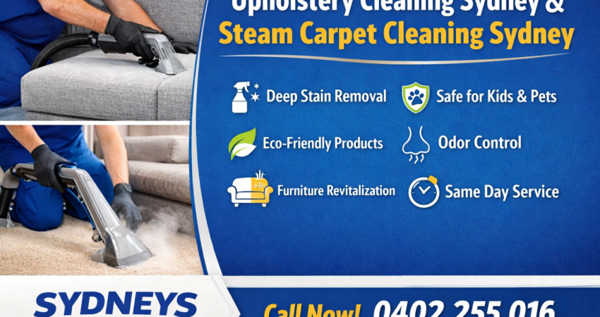 Upholstery Cleaning Sydney